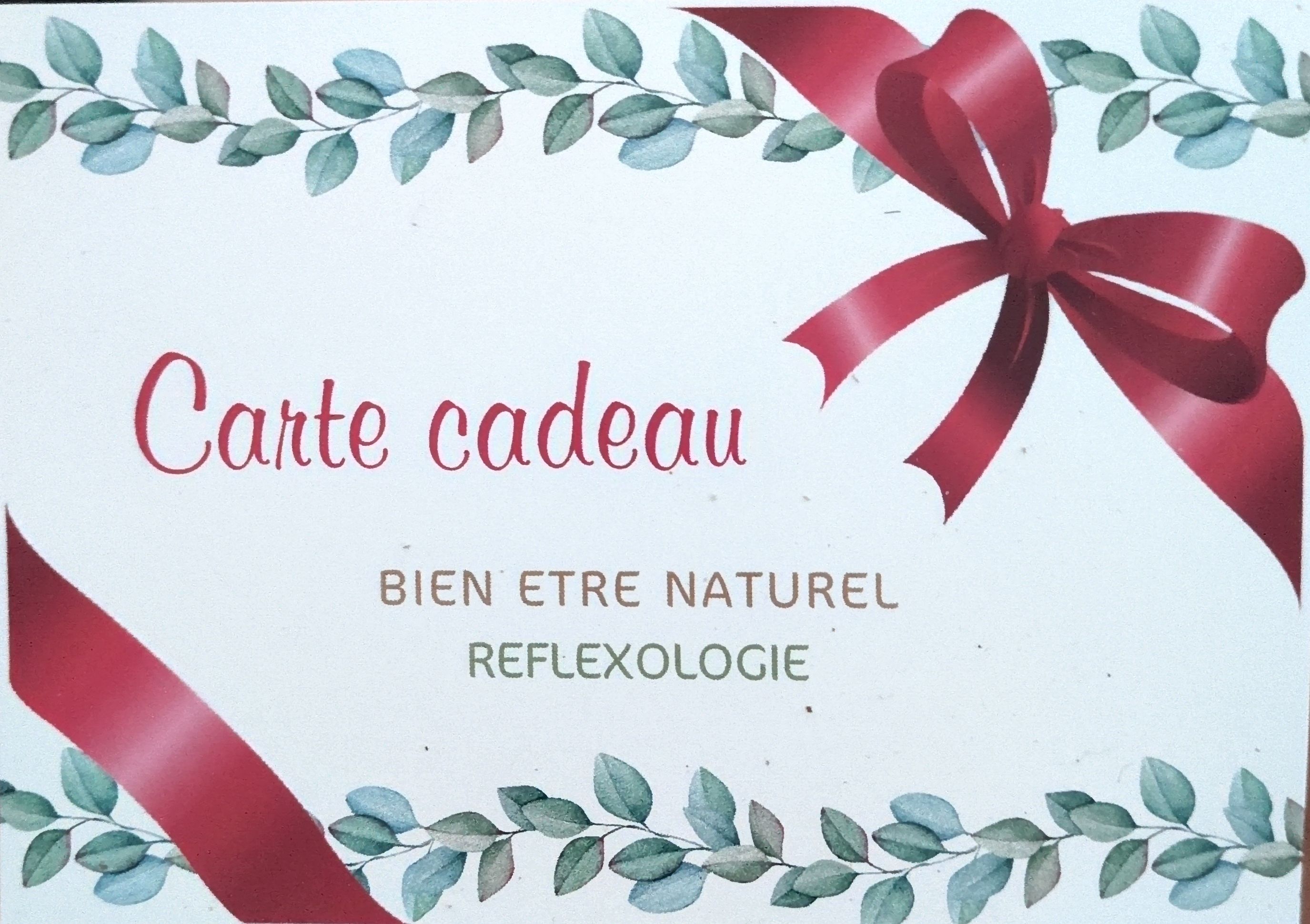 Carte cadeau Réflexologie 2